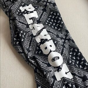 Playboy Signature Logo Graphic Track Pants Unisex